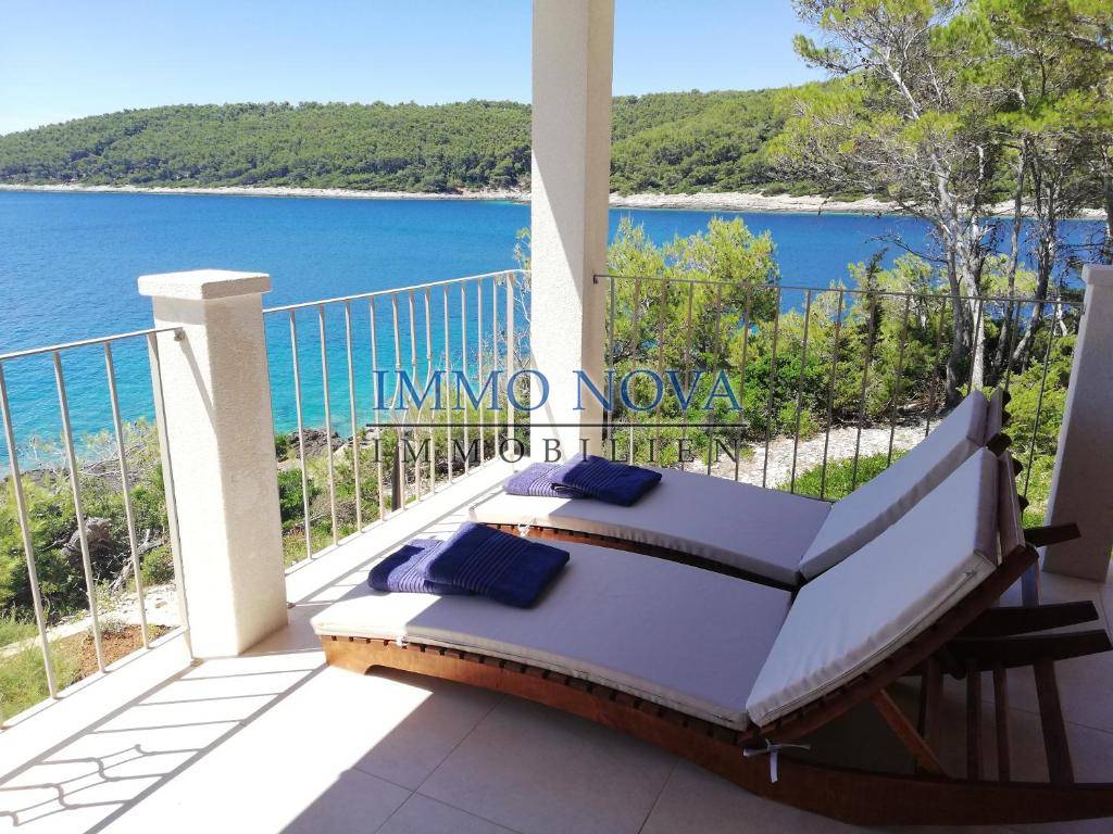 Excellent house villa for sale - 1st row, Korčula south,