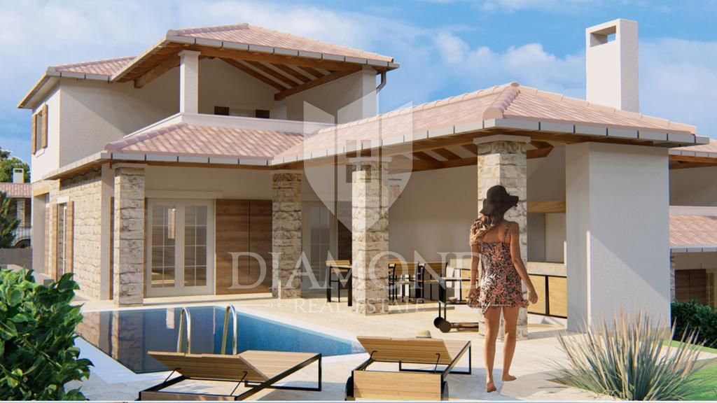 Centralna Istra, PRILIKA, nova kuća s bazenom