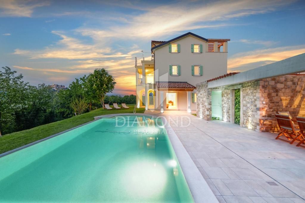 Motovun. beautiful Villa with an enchanting view