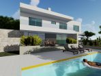 Svetvincenat, dintorni, casa moderna con piscina