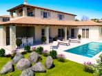 Rovinj, surroundings, new comfortable house with swimming pool