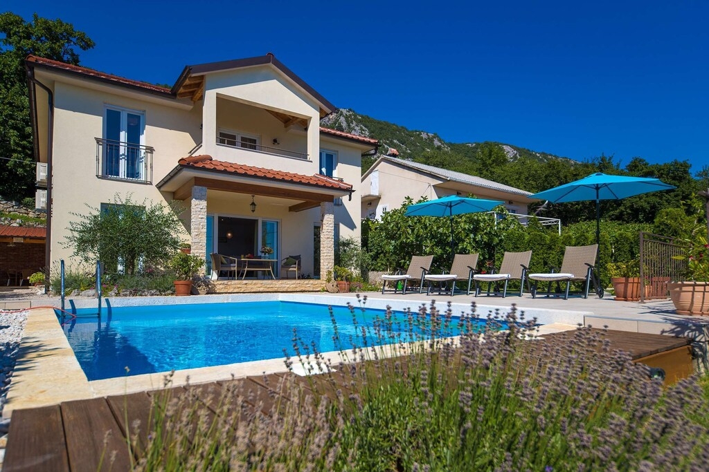 Beautiful villa in nature with pool, Bribir
